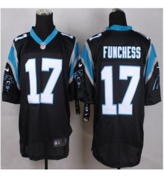 New Carolina Panthers #17 Devin Funchess Black Team Color Men Stitched NFL Elite Jersey New Carolina Panthers #17 Devin Funchess Black Team Color Men Stitched NFL Elite Jersey