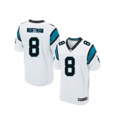 Nike Carolina Panthers 8 Brad Nortman White Elite NFL Jersey Nike Carolina Panthers 8 Brad Nortman White Elite NFL Jersey