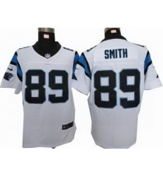 Nike Carolina Panthers 89 Steve Smith white Elite NFL Jersey Nike Carolina Panthers 89 Steve Smith white Elite NFL Jersey