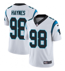 Nike Panthers #98 Marquis Haynes White Mens Stitched NFL Vapor Untouchable Limited Jersey Nike Panthers #98 Marquis Haynes White Mens Stitched NFL Vapor Untouchable Limited Jersey