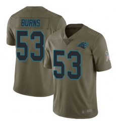 Panthers 53 Brian Burns Olive Men Stitched Football Limited 2017 Salute To Service Jersey Panthers 53 Brian Burns Olive Men Stitched Football Limited 2017 Salute To Service Jersey
