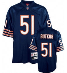 Chicago Bears 51 BUTKUS blue throwback jerseys Chicago Bears 51 BUTKUS blue throwback jerseys