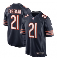 Men Chicago Bears 21 D 27Onta Foreman Navy Stitched Game Football Jersey Men Chicago Bears 21 D 27Onta Foreman Navy Stitched Game Football Jersey