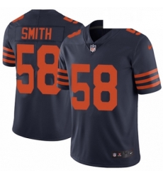 Mens Nike Chicago Bears 58 Roquan Smith Navy Blue Alternate Vapor Untouchable Limited Player NFL Jersey Mens Nike Chicago Bears 58 Roquan Smith Navy Blue Alternate Vapor Untouchable Limited Player NFL Jersey