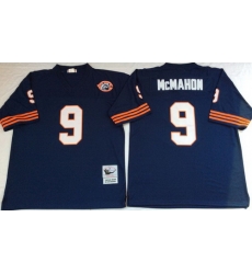 Mitchell Ness Bears #9 Robbie Gould Navy Blue Throwback Mens Stitched NFL Jerseys Mitchell Ness Bears #9 Robbie Gould Navy Blue Throwback Mens Stitched NFL Jerseys