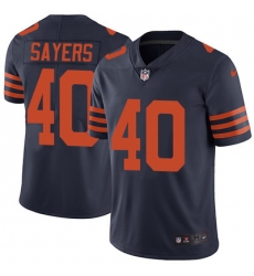 Nike Bears #40 Gale Sayers Navy Blue Alternate Mens Stitched NFL Vapor Untouchable Limited Jersey Nike Bears #40 Gale Sayers Navy Blue Alternate Mens Stitched NFL Vapor Untouchable Limited Jersey