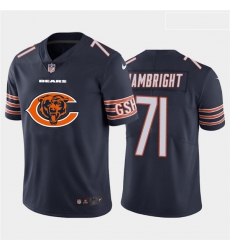 Nike Bears 71 Arlington Hambright Navy Team Big Logo Vapor Untouchable Limited Jersey Nike Bears 71 Arlington Hambright Navy Team Big Logo Vapor Untouchable Limited Jersey