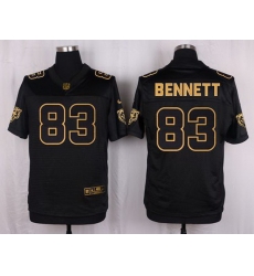 Nike Bears #83 Martellus Bennett Black Mens Stitched NFL Elite Pro Line Gold Collection Jersey Nike Bears #83 Martellus Bennett Black Mens Stitched NFL Elite Pro Line Gold Collection Jersey