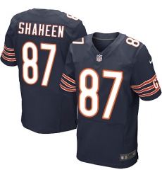 Nike Bears #87 Adam Shaheen Navy Blue Team Color Mens Stitched NFL Elite Jersey Nike Bears #87 Adam Shaheen Navy Blue Team Color Mens Stitched NFL Elite Jersey