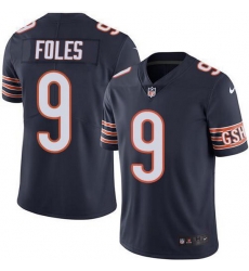 Nike Bears 9 Nick Foles Navy Blue Team Color Men Stitched NFL Vapor Untouchable Limited Jersey Nike Bears 9 Nick Foles Navy Blue Team Color Men Stitched NFL Vapor Untouchable Limited Jersey