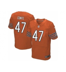 Nike Chicago Bears 47 Chris Conte Orange Elite NFL Jersey Nike Chicago Bears 47 Chris Conte Orange Elite NFL Jersey