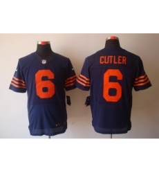 Nike Chicago Bears 6 Jay Cutler Blue Elite Orange Number NFL Jersey Nike Chicago Bears 6 Jay Cutler Blue Elite Orange Number NFL Jersey
