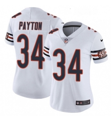 Womens Nike Chicago Bears 34 Walter Payton Elite White NFL Jersey
