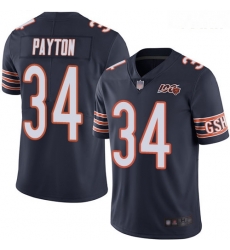 Bears #34 Walter Payton Navy Blue Team Color Youth Stitched Football 100th Season Vapor Limited Jersey Bears #34 Walter Payton Navy Blue Team Color Youth Stitched Football 100th Season Vapor Limited Jersey