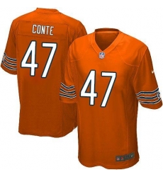 Nike NFL Chicago Bears #47 Chris Conte Orange Youth Limited Alternate Jersey Nike NFL Chicago Bears #47 Chris Conte Orange Youth Limited Alternate Jersey