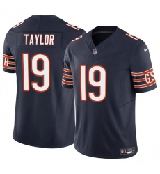 Youth Chicago Bears 19 Tory Taylor Navy 2023 F U S E Vapor Stitched Football Jersey Youth Chicago Bears 19 Tory Taylor Navy 2023 F U S E Vapor Stitched Football Jersey