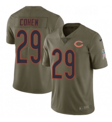Youth Nike Chicago Bears 29 Tarik Cohen Limited Olive 2017 Salute to Service NFL Jersey Youth Nike Chicago Bears 29 Tarik Cohen Limited Olive 2017 Salute to Service NFL Jersey