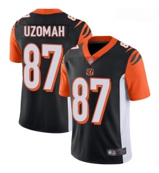 Bengals 87 C J Uzomah Black Team Color Men Stitched Football Vapor Untouchable Limited Jersey Bengals 87 C J Uzomah Black Team Color Men Stitched Football Vapor Untouchable Limited Jersey