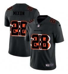 Cincinnati Bengals 28 Joe Mixon Men Nike Team Logo Dual Overlap Limited NFL Jersey Black Cincinnati Bengals 28 Joe Mixon Men Nike Team Logo Dual Overlap Limited NFL Jersey Black