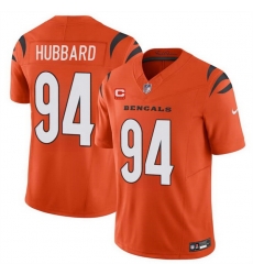 Men Cincinnati Bengals 94 Sam Hubbard Orange 2024 F U S E With 4 Star C Patch Vapor Untouchable Limited Stitched Jersey Men Cincinnati Bengals 94 Sam Hubbard Orange 2024 F U S E With 4 Star C Patch Vapor Untouchable Limited Stitched Jersey
