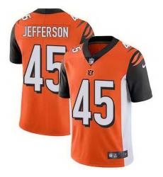 Nike Bengals 45 Malik Jefferson Orange Vapor Untouchable Limited Jersey Nike Bengals 45 Malik Jefferson Orange Vapor Untouchable Limited Jersey