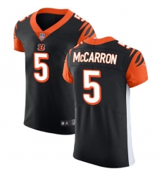 Nike Bengals #5 AJ McCarron Black Team Color Mens Stitched NFL Vapor Untouchable Elite Jersey Nike Bengals #5 AJ McCarron Black Team Color Mens Stitched NFL Vapor Untouchable Elite Jersey