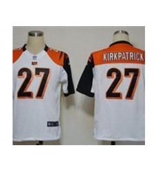 Nike Cincinnati Bengals 27 Dre Kirkpatrick White Game NFL Jersey Nike Cincinnati Bengals 27 Dre Kirkpatrick White Game NFL Jersey