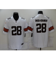 Men Cleveland Browns 28 Owusu-koramoah White 2021 Vapor Untouchable Limited Player Nike NFL Jersey Men Cleveland Browns 28 Owusu-koramoah White 2021 Vapor Untouchable Limited Player Nike NFL Jersey