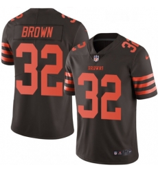 Mens Nike Cleveland Browns 32 Jim Brown Limited Brown Rush Vapor Untouchable NFL Jersey Mens Nike Cleveland Browns 32 Jim Brown Limited Brown Rush Vapor Untouchable NFL Jersey