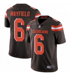 Mens Nike Cleveland Browns 6 Baker Mayfield Brown Team Color Vapor Untouchable Limited Player NFL Jersey Mens Nike Cleveland Browns 6 Baker Mayfield Brown Team Color Vapor Untouchable Limited Player NFL Jersey