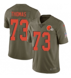 Mens Nike Cleveland Browns 73 Joe Thomas Limited Olive 2017 Salute to Service NFL Jersey Mens Nike Cleveland Browns 73 Joe Thomas Limited Olive 2017 Salute to Service NFL Jersey