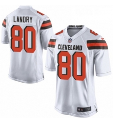 Mens Nike Cleveland Browns 80 Jarvis Landry Game White NFL Jersey Mens Nike Cleveland Browns 80 Jarvis Landry Game White NFL Jersey