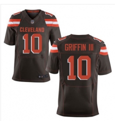 Nike Browns #10 Robert Griffin III Brown Team Color Mens Stitched NFL New Elite Jersey Nike Browns #10 Robert Griffin III Brown Team Color Mens Stitched NFL New Elite Jersey