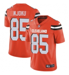 Nike Browns #85 David Njoku Orange Alternate Mens Stitched NFL Vapor Untouchable Limited Jersey Nike Browns #85 David Njoku Orange Alternate Mens Stitched NFL Vapor Untouchable Limited Jersey