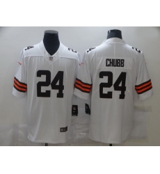 Nike Cleveland Browns 24 Nick Chubb White 2020 New Vapor Untouchable Limited Jersey Nike Cleveland Browns 24 Nick Chubb White 2020 New Vapor Untouchable Limited Jersey