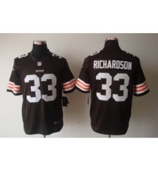 Nike Cleveland Browns 33 Trent Richardson Brown Limited NFL Jersey Nike Cleveland Browns 33 Trent Richardson Brown Limited NFL Jersey