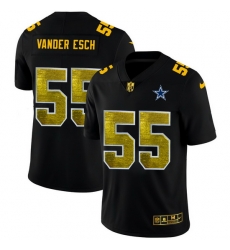 Dallas Cowboys 55 Leighton Vander Esch Men Black Nike Golden Sequin Vapor Limited NFL Jersey Dallas Cowboys 55 Leighton Vander Esch Men Black Nike Golden Sequin Vapor Limited NFL Jersey