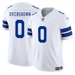 Men Dallas Cowboys 0 DeMarvion Overshown White 2025 F U S E Vapor Untouchable Limited Stitched Football Jersey