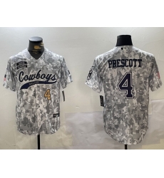 Men Dallas Cowboys 4 Dak Prescott 2024 Arctic Camo Salute To Service Stitched Baseball Jersey 2 Men Dallas Cowboys 4 Dak Prescott 2024 Arctic Camo Salute To Service Stitched Baseball Jersey 2