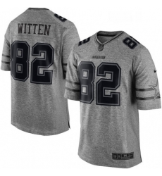 Mens Nike Dallas Cowboys 82 Jason Witten Limited Gray Gridiron NFL Jersey Mens Nike Dallas Cowboys 82 Jason Witten Limited Gray Gridiron NFL Jersey