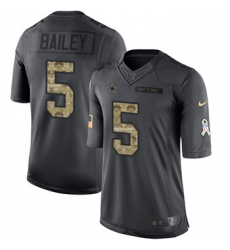 Nike Cowboys #5 Dan Bailey Black Mens Stitched NFL Limited 2016 Salute To Service Jersey Nike Cowboys #5 Dan Bailey Black Mens Stitched NFL Limited 2016 Salute To Service Jersey