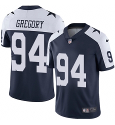 Nike Cowboys #94 Randy Gregory Navy Blue Thanksgiving Mens Stitched NFL Vapor Untouchable Limited Throwback Jersey Nike Cowboys #94 Randy Gregory Navy Blue Thanksgiving Mens Stitched NFL Vapor Untouchable Limited Throwback Jersey