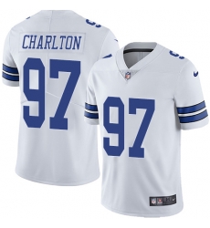 Nike Cowboys #97 Taco Charlton White Mens Stitched NFL Vapor Untouchable Limited Jersey Nike Cowboys #97 Taco Charlton White Mens Stitched NFL Vapor Untouchable Limited Jersey