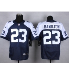 Nike Dallas Cowboys 23 Jakar Hamilton blue Elite thankgivings NFL Jersey Nike Dallas Cowboys 23 Jakar Hamilton blue Elite thankgivings NFL Jersey