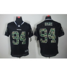Nike Dallas Cowboys 94 DeMarcus Ware Black Elite Lights Outy Camo Number NFL Jerse Nike Dallas Cowboys 94 DeMarcus Ware Black Elite Lights Outy Camo Number NFL Jerse