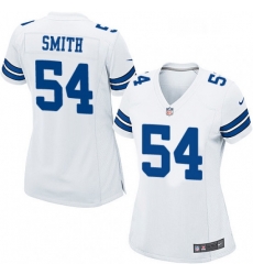Womens Nike Dallas Cowboys 54 Jaylon Smith Game White NFL Jersey Womens Nike Dallas Cowboys 54 Jaylon Smith Game White NFL Jersey