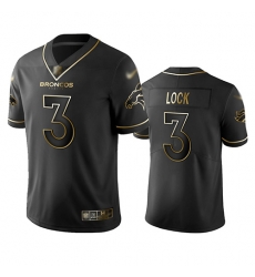 Broncos 3 Drew Lock Black Men Stitched Football Limited Golden Edition Jersey Broncos 3 Drew Lock Black Men Stitched Football Limited Golden Edition Jersey