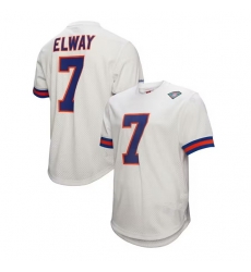 Men Denver Broncos 7 John Elway White Mitchel 26 Ness Stitched Football Jersey Men Denver Broncos 7 John Elway White Mitchel 26 Ness Stitched Football Jersey