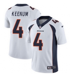 Nike Broncos #4 Case Keenum White Mens Stitched NFL Vapor Untouchable Limited Jersey Nike Broncos #4 Case Keenum White Mens Stitched NFL Vapor Untouchable Limited Jersey