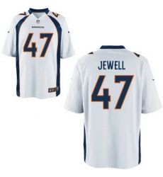 Nike Broncos 47 Josey Jewell White Elite Jersey Nike Broncos 47 Josey Jewell White Elite Jersey